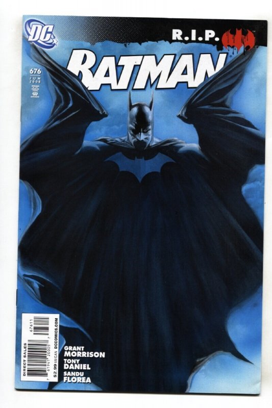 Batman #676 - 2008 - DC - Vf/nm - Comic Book (DC Comics, 2008), raw comic book in VF/NM condition — front cover