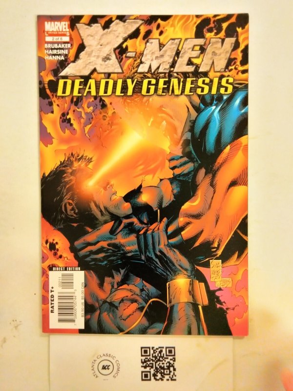 X-Men Deadly Genesis #2 (Marvel Comics), raw comic book in NM condition — front cover