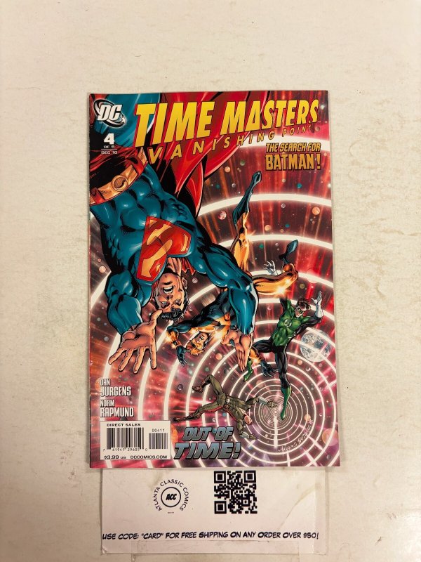 Time Masters #4 (DC Comics), raw comic book in NM condition — front cover