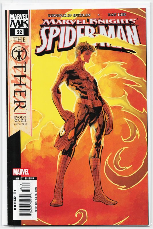 Marvel Knights Spider-Man #22 (Marvel Comics, 2006), raw, ungraded comic book — front cover