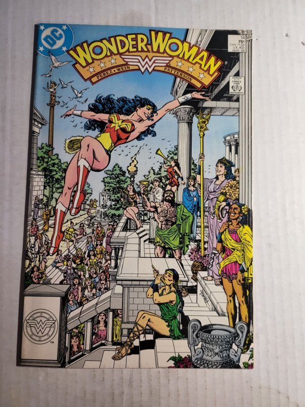 Wonder Woman #14 (DC Comics, 1988), raw, ungraded comic book — front cover