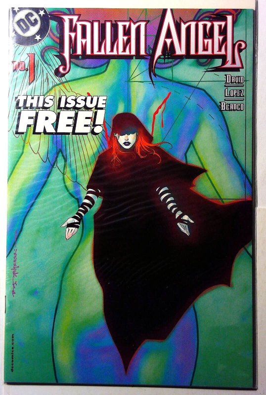 Fallen Angel #1 (DC Comics, 2003), raw, ungraded comic book — front cover