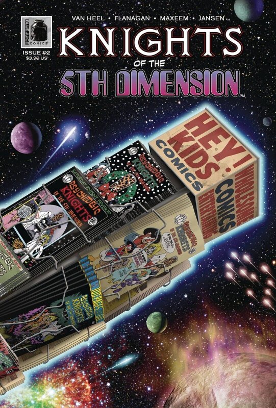 Knights of the 5th Dimension #2 (2022), raw, ungraded comic book — front cover