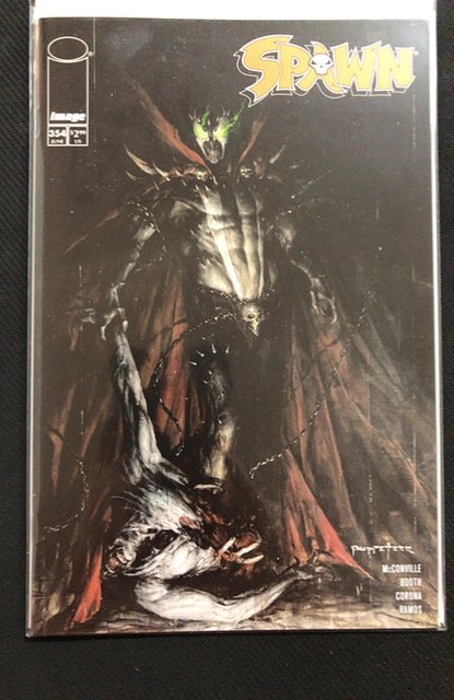 Spawn #354 (Image Comics, 2024), raw, ungraded comic book — front cover