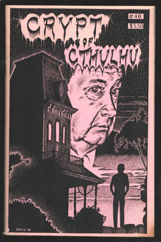Crypt of Cthulhu #42 (1986), raw, ungraded comic book — front cover