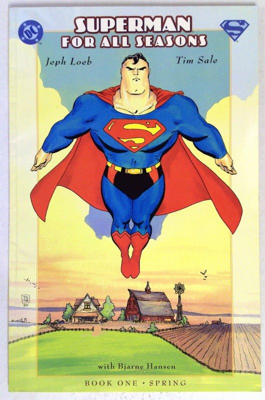 Superman for All Seasons #1 (DC Comics, 1998), raw comic book in VF condition — front cover
