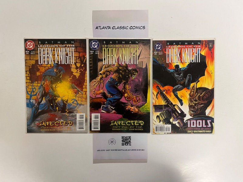 3 Legends of the Dark Knight DC Comic Books #82, raw, ungraded comic book — front cover