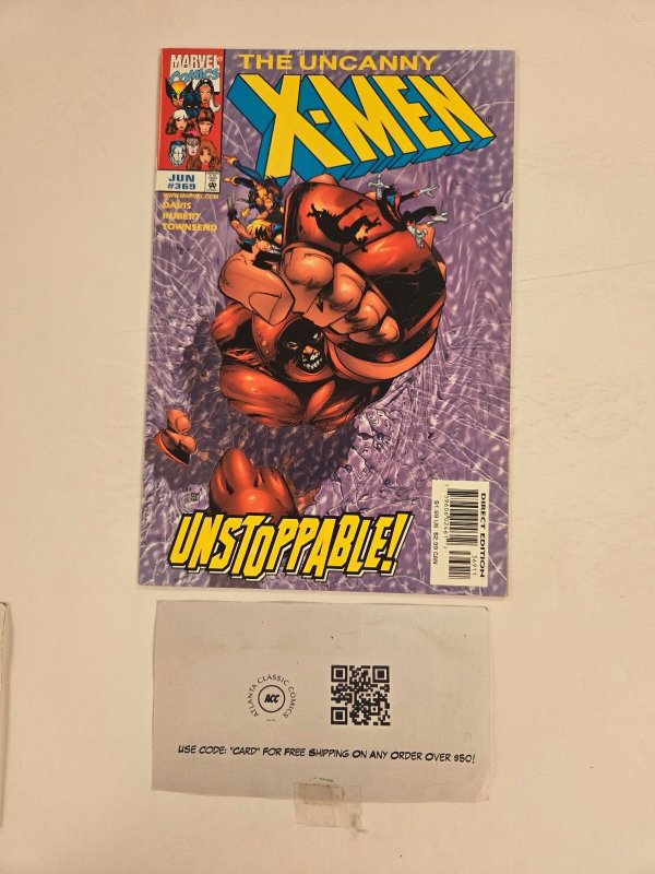 Uncanny X-Men #369 (Marvel Comics, 1999), raw comic book in NM condition — front cover