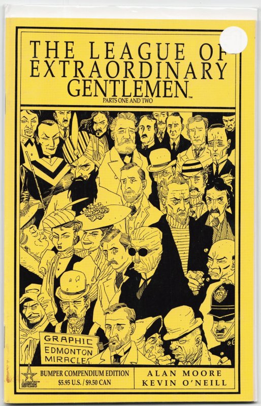 The League of Extraordinary Gentlemen Bumper Compendium Edition (1999) the Le... (1999), raw, ungraded comic book — front cover