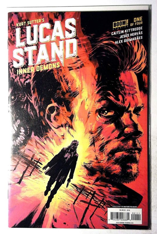 Lucas Stand Inner Demons #1 (Boom! Studios, 2018), raw, ungraded comic book — front cover