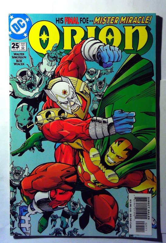 Orion #25 (DC Comics, 2002), raw, ungraded comic book — front cover