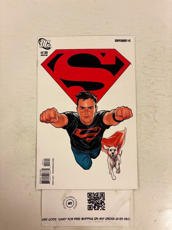 Superboy #3 (DC Comics), raw comic book in NM condition — front cover