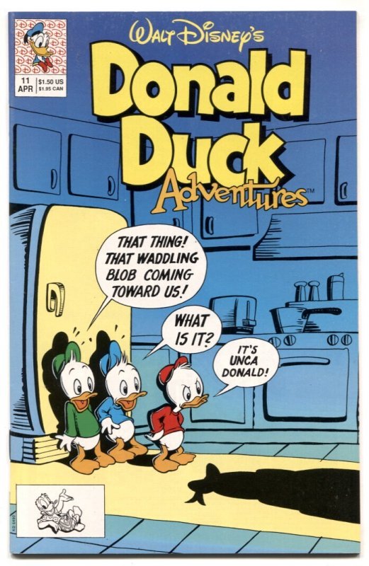 Walt Disney's Donald Duck Adventures #11 (1991), raw comic book in VF/NM condition — front cover