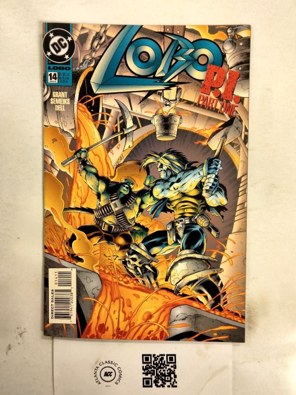 Lobo #14 (DC Comics), raw comic book in NM condition — front cover