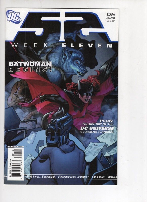 52 #11 (DC Comics, 2006), raw comic book in VF/NM 9.0 condition — front cover