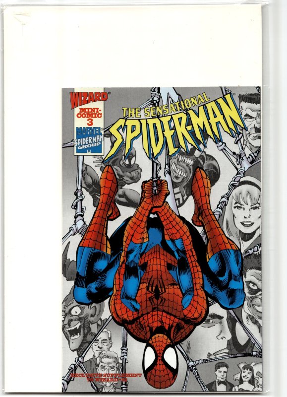 Sensational Spider-Man Wizard Mini Comic #3 (Marvel Comics, 1995), raw, ungraded comic book — front cover
