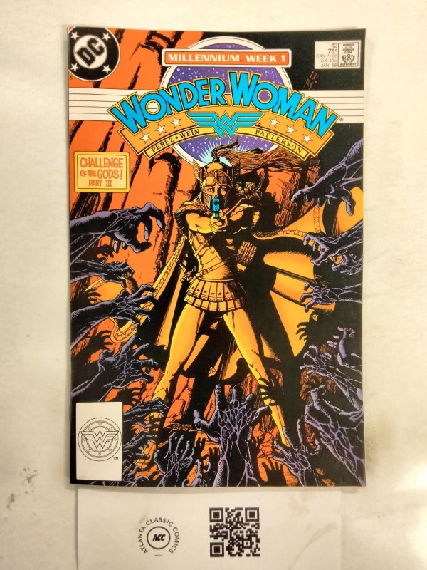 Wonder Woman #12 (DC Comics), raw comic book in NM condition — front cover