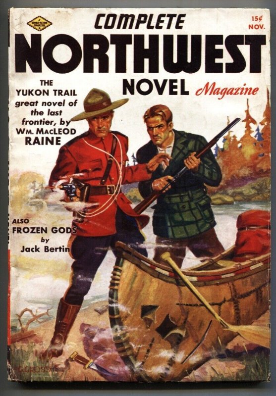 Pulp: Complete Northwest Pulp-Nov 1937-Rcmp-Royal Canadian Mounted Police (1937), raw, ungraded comic book — front cover