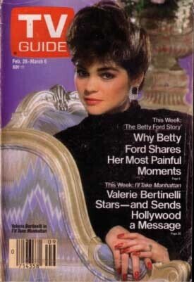 Mag: TV Guide 2/28/87-Valerie Bertinelli-I'll Take Manhattan FN, raw comic book in FN condition — front cover