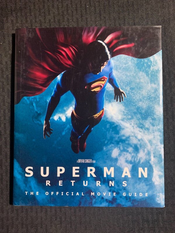 2006 Superman Returns the Official Movie Guide Hc/dj Vf+/fn+ 1st Printing (2006), raw comic book in VF+ condition — front cover