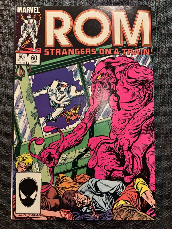 Rom #60 (Marvel Comics, 1984), raw, ungraded comic book — front cover