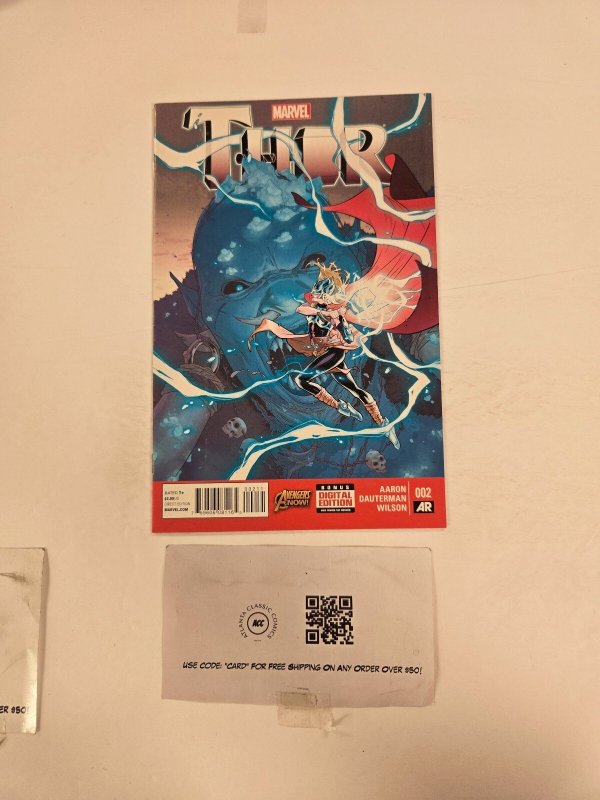 Thor #2 (Marvel Comics), raw comic book in NM condition — front cover