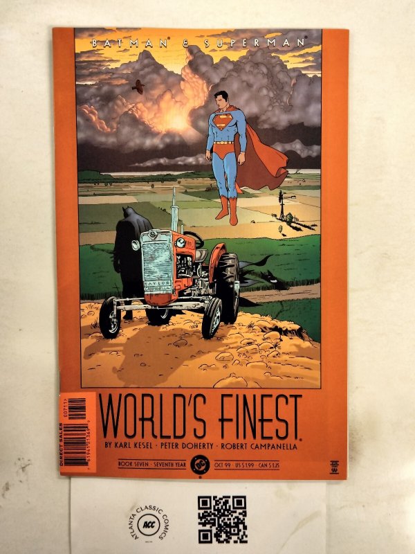 World's Finest #7 (DC Comics), raw comic book in NM condition — front cover