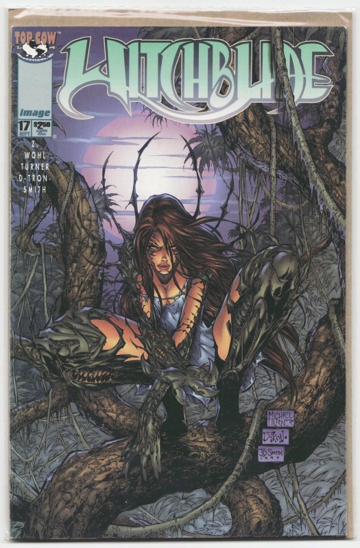Witchblade #17 (Top Cow, 1997), raw, ungraded comic book — front cover