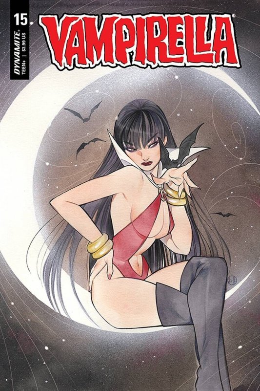 Vampirella #15 (Dynamite Entertainment, 2020), raw, ungraded comic book — front cover