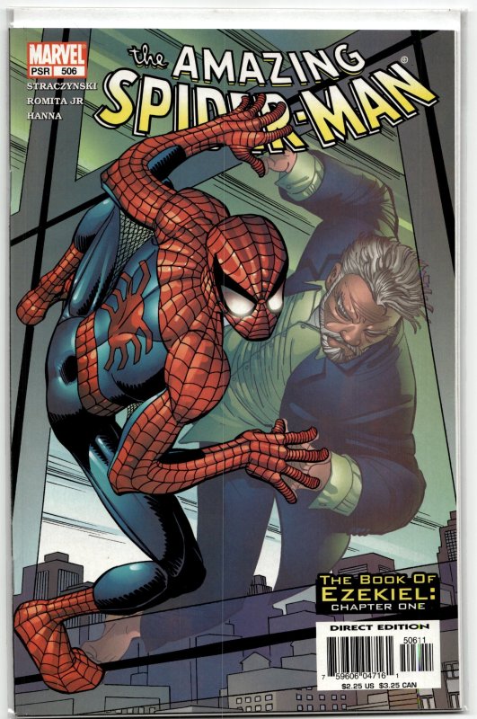 The Amazing Spider-Man #506 (Marvel Comics, 2004), raw, ungraded comic book — front cover