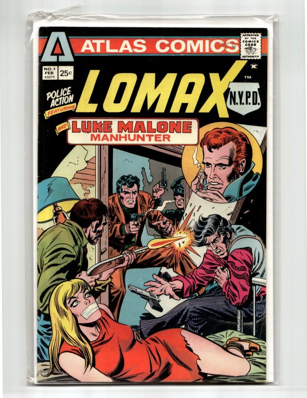 Police Action #1 (1975), raw, ungraded comic book — front cover