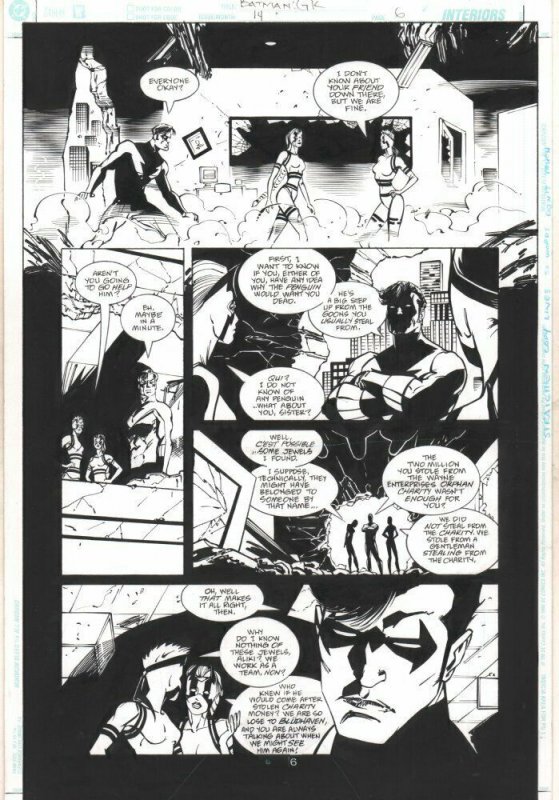 Batman: Gotham Knights #14 (DC Comics, 2001), raw, ungraded comic book — front cover