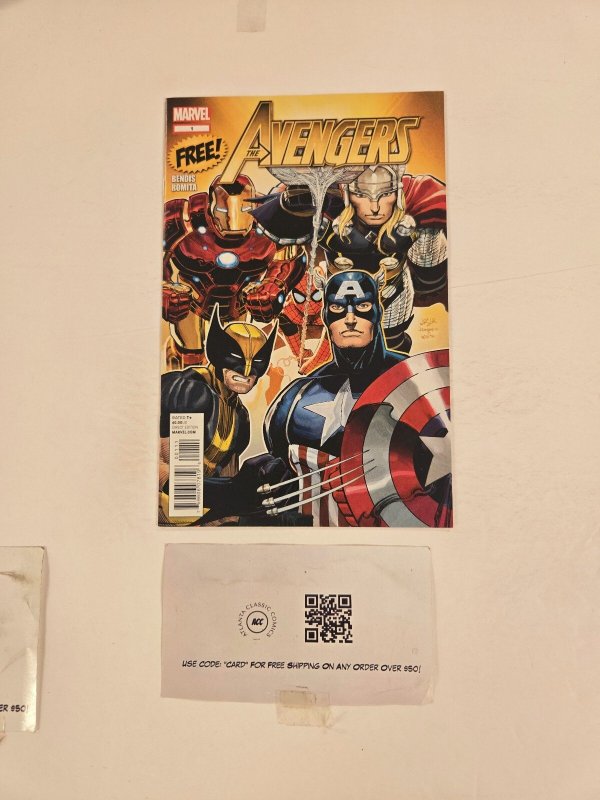 Avengers Free #1 (Marvel Comics), raw comic book in NM condition — front cover