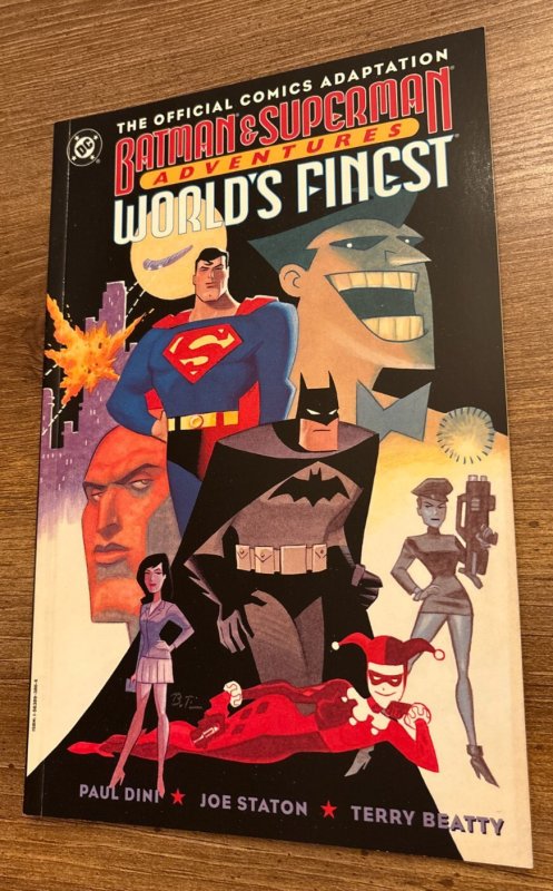 Batman & Superman Adventures World's Finest #1 (DC Comics), raw comic book in NM condition — front cover