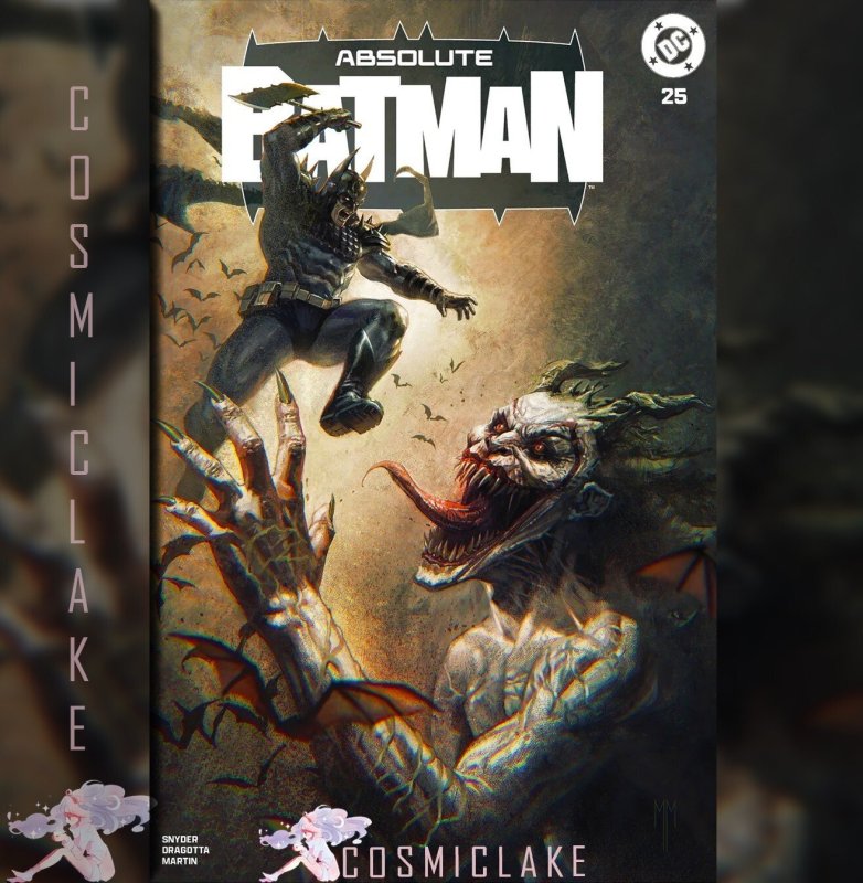 Absolute Batman #25 (DC Comics), raw, ungraded comic book — front cover