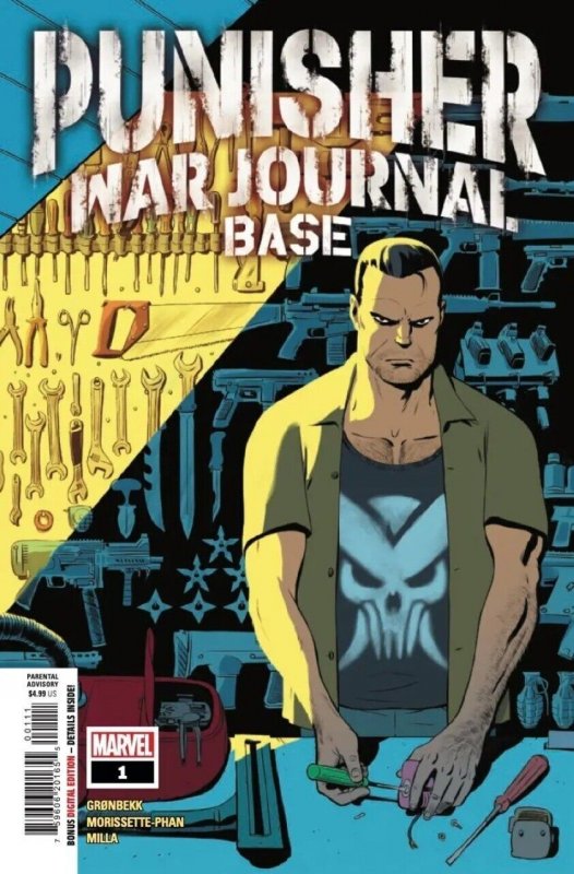 Punisher War Journal: Base #1 (2023), raw comic book in NM condition — front cover