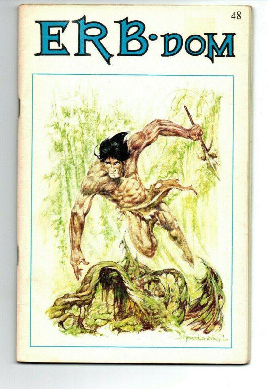 ERB-Dom #48 (1971), raw comic book in VF/NM condition — front cover