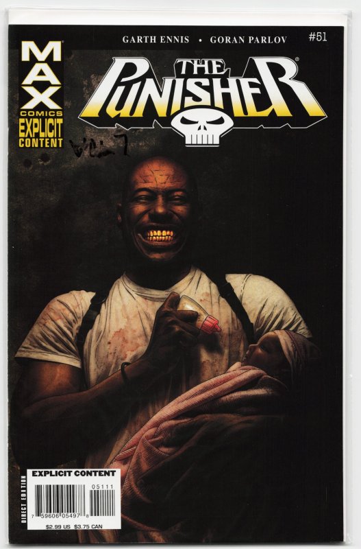 The Punisher: MAX #9 (Marvel Comics, 2008), raw, ungraded comic book — front cover