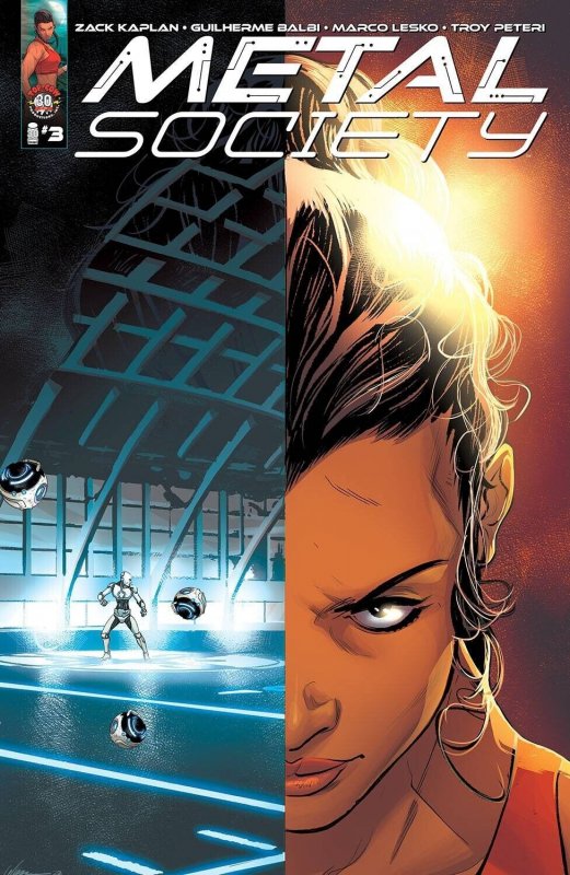 Metal Society #3 (Image Comics, 2022), raw, ungraded comic book — front cover