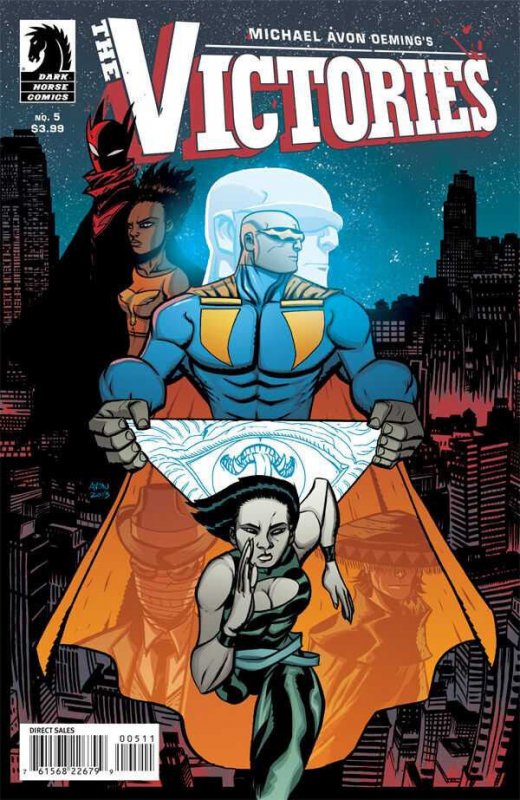 Michael Avon Oeming's the Victories #5 (Dark Horse Comics, 2013), raw comic book in VF/NM condition — front cover