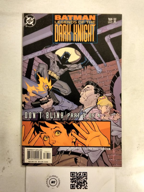 Legends of the Dark Knight #166 (DC Comics), raw comic book in NM condition — front cover