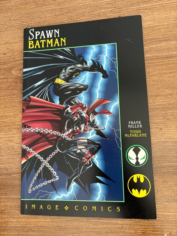 Spawn Batman DC Image Comics Graphic Novel Comic Book Miller McFarlane #11, raw, ungraded comic book — front cover