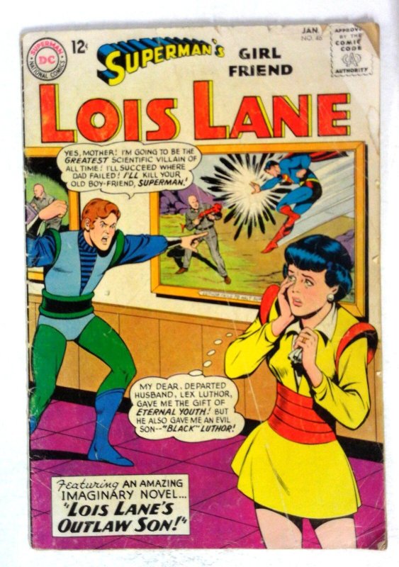 Superman's Girl Friend Lois Lane #48 (DC Comics, 1964), raw, ungraded comic book — front cover