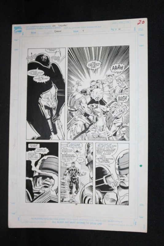 RoboCop #9 (1990), raw, ungraded comic book — front cover