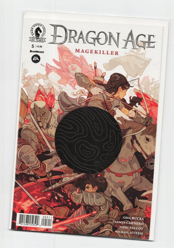 Dragon Age: Magekiller #5 (Dark Horse Comics, 2016), raw, ungraded comic book — front cover