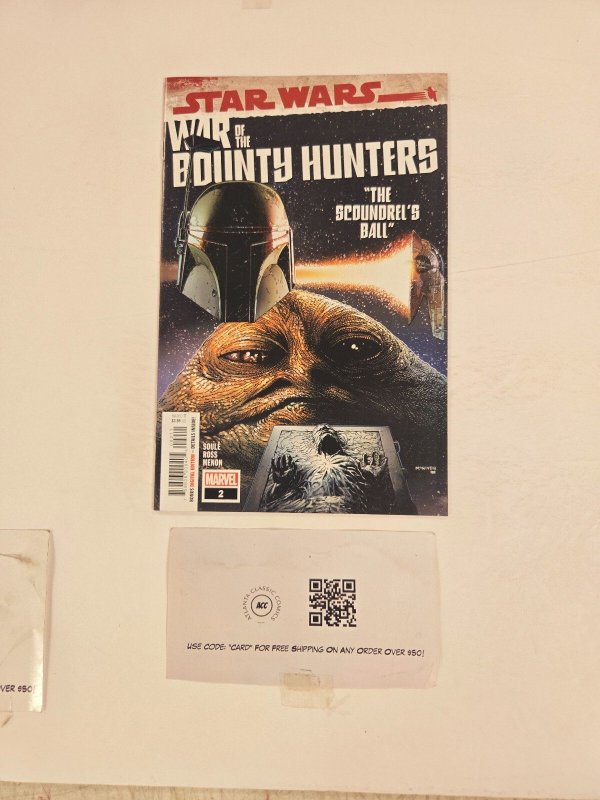 War of the Bounty Hunters #2 (Marvel Comics), raw comic book in NM condition — front cover