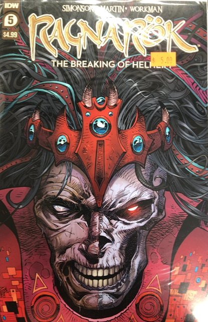 Ragnarok: The Breaking of Helheim #5 (2020), raw, ungraded comic book — front cover