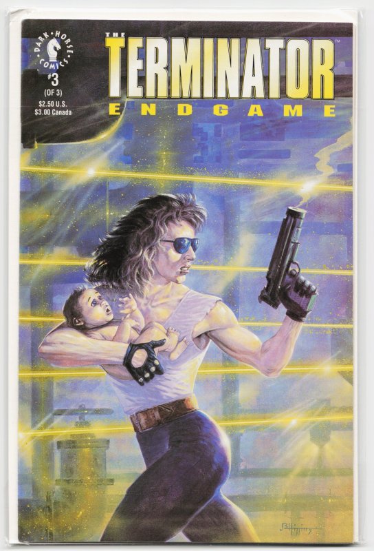 Terminator: Endgame #3 (Malibu Comics, 1992), raw, ungraded comic book — front cover