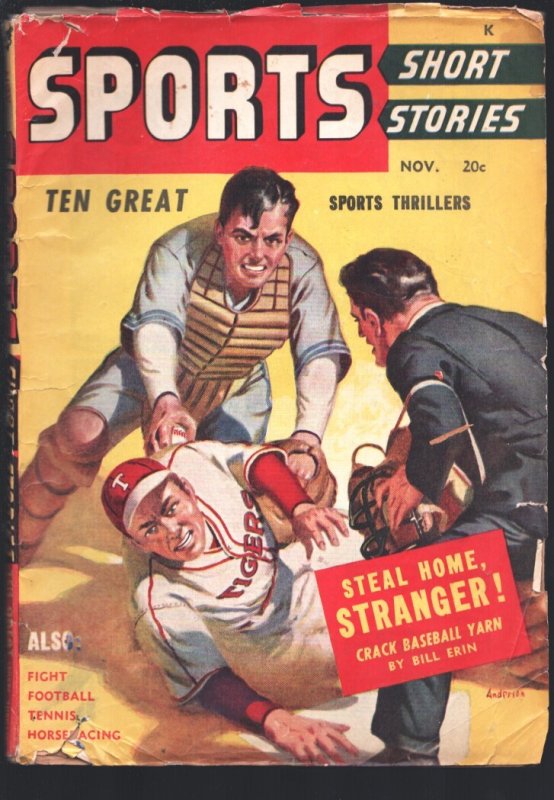 Sports Short Stories #4, raw, ungraded comic book — front cover