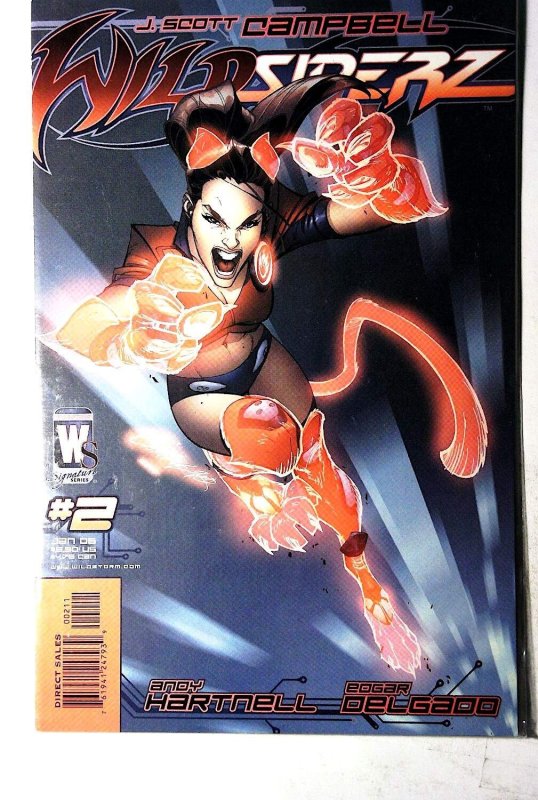 Wildsiderz #2 (DC Comics, 2006), raw, ungraded comic book — front cover